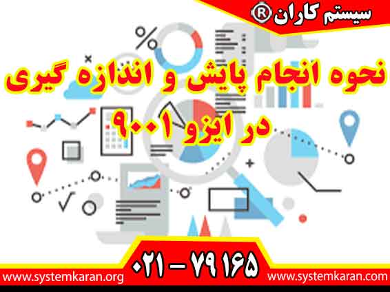 پایش و اندازه گیری در ایزو 9001 مطابق یک فرایند سیستماتیک بایستی انجام گردد.