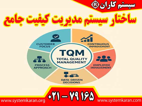 ساختار سیستم مدیریت کیفیت جامع بر اساس هشت اصل اساسی بنا میشود.